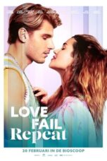 Poster Movie Love Fail Repeat (2025)